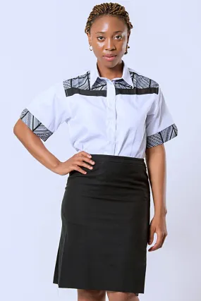 Ucha African Print Women's Shirts