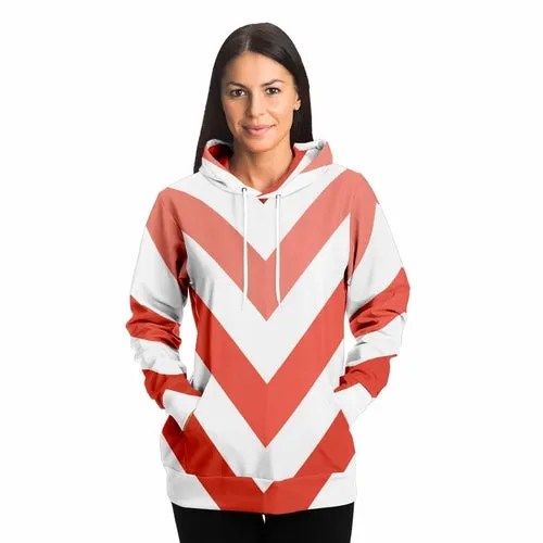 Uniquely You Womens Hoodie - Pullover Sweatshirt - Graphic/Red