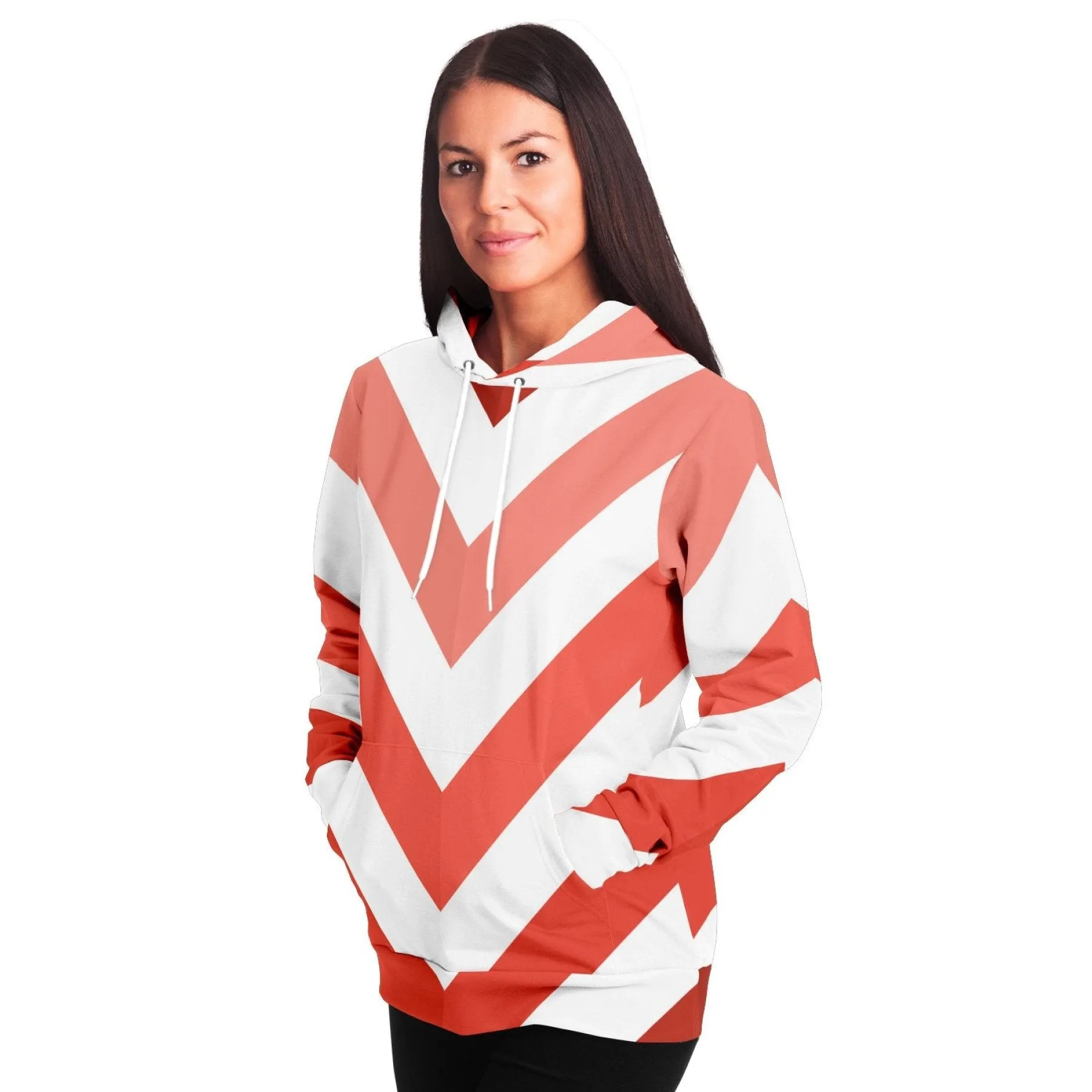 Uniquely You Womens Hoodie - Pullover Sweatshirt - Graphic/Red