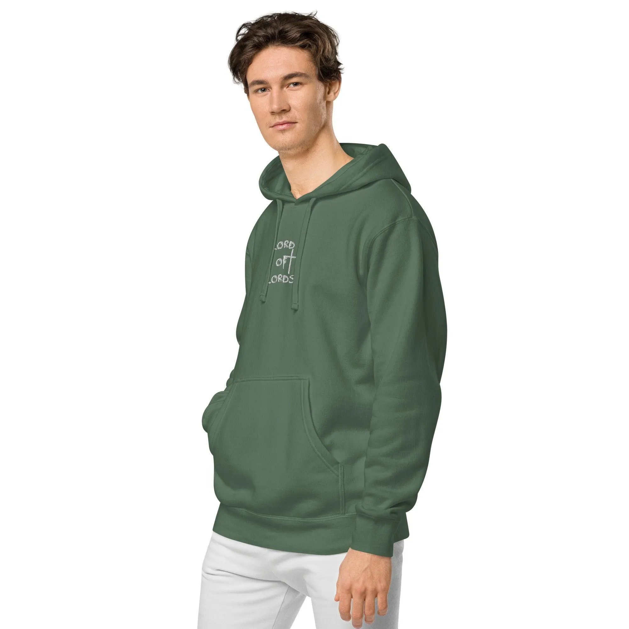 Unisex pigment Logo Hoodie