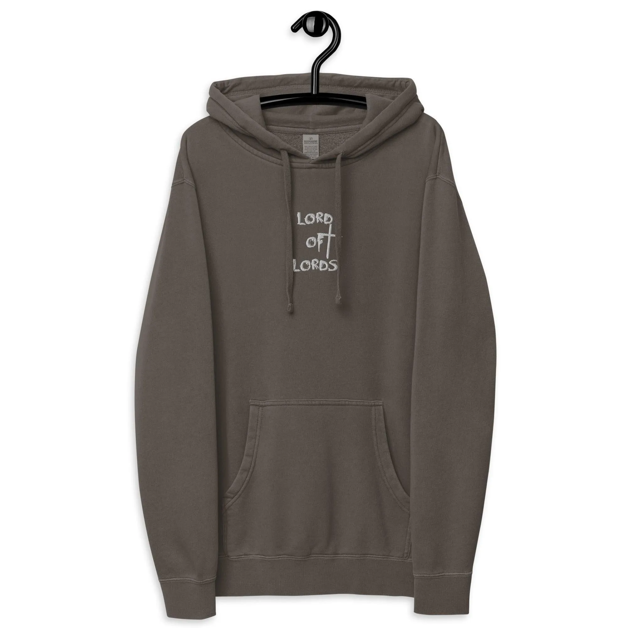 Unisex pigment Logo Hoodie